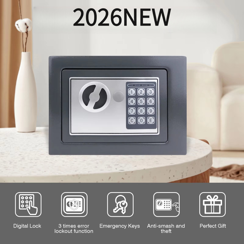 Home Security Items - Caixa de segurança com fechadura eletrônica