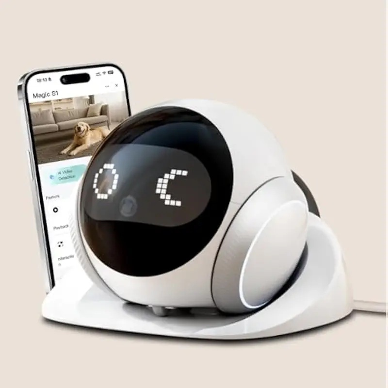 Home Security Robot - Câmera Robô Móvel para Animais de