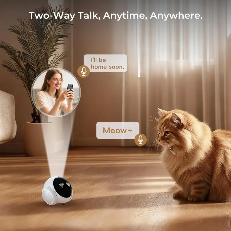 Câmera Robô Móvel para Animais - Home Security Robot avaliação e preço