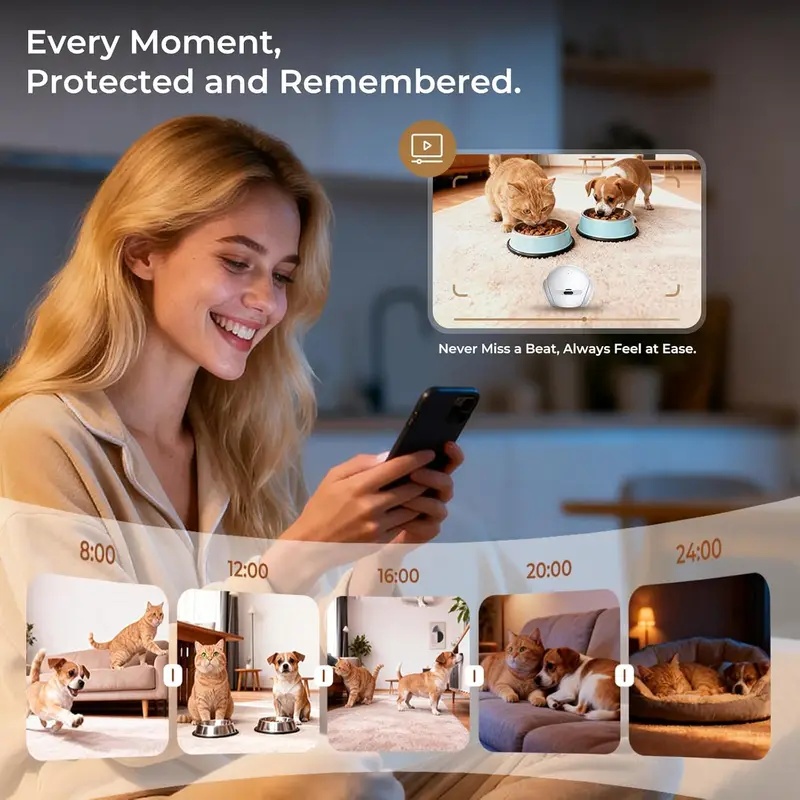 Câmera Robô Móvel para Animais - Home Security Robot avaliação e preço