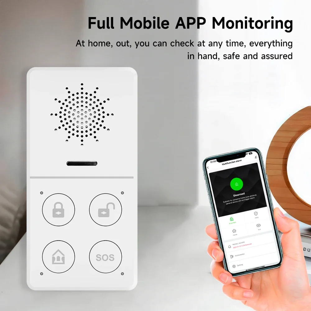 Tuya wifi sistema de alarme in - Sim Gsm Alarm avaliação e preço
