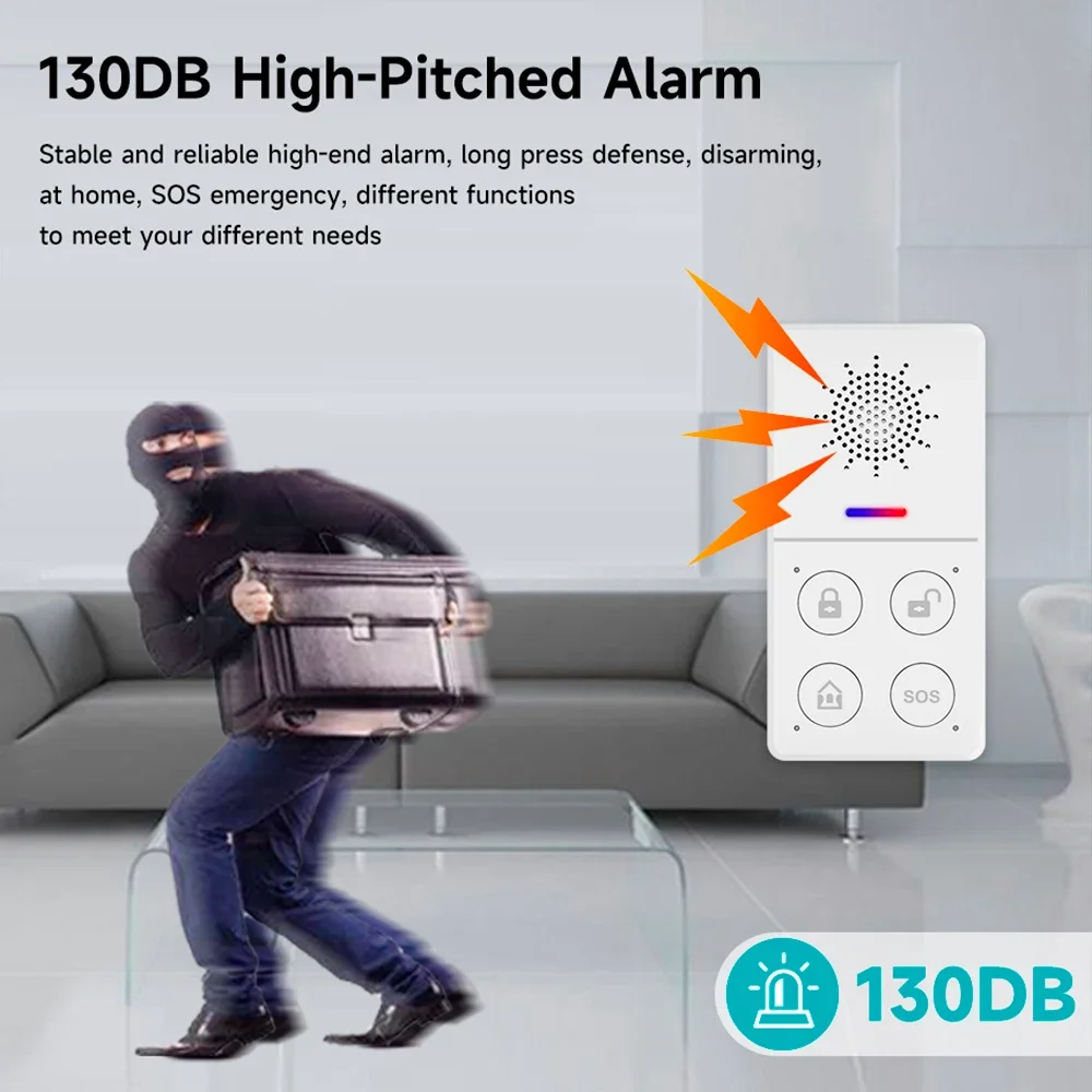 Tuya wifi sistema de alarme in - Sim Gsm Alarm avaliação e preço