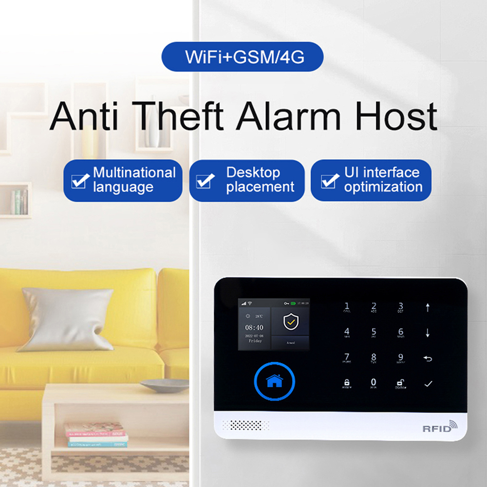 Sistema de Alarme Residencial  - Sim Gsm Alarm avaliação e preço