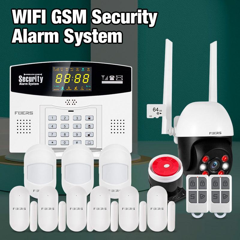 Fuers tuya kit sistema de alar - Home Security Front Door Camera avaliação e preço