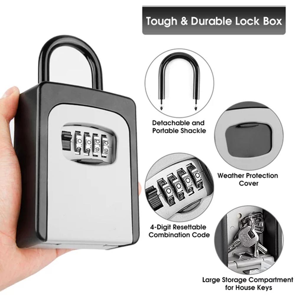 Wall-Mounted Key Storage Box P - Home Security Box avaliação e preço